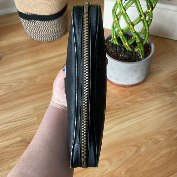 ⚡️MCM⚡️ Visetos vintage black clutch/pouch/everyday bag (wristlet no strap) - Picture 8 of 16